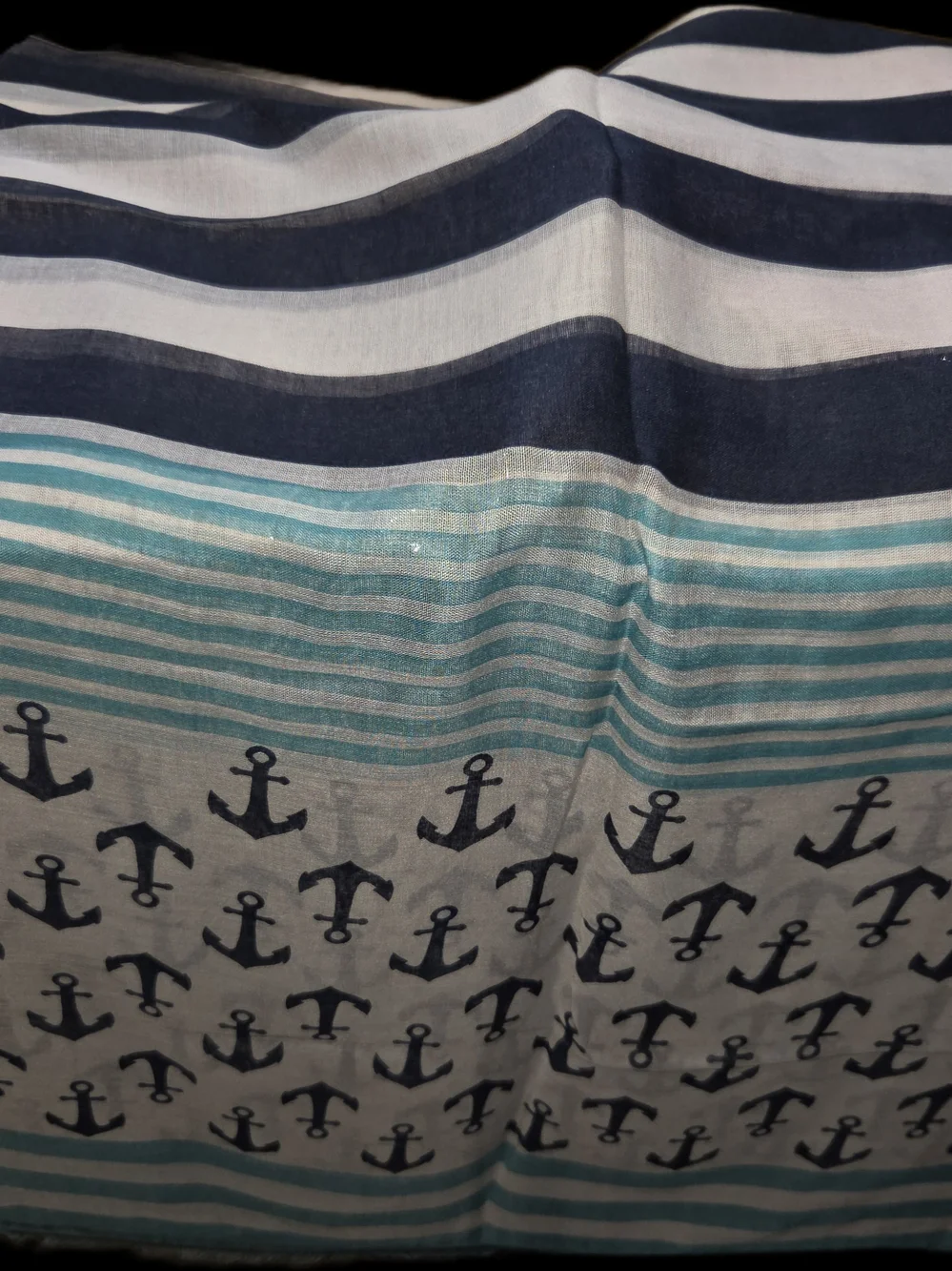 Nautical Boat Anchor Scarf